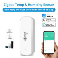 Sensor De Temperatura Y Humedad Zigbee WiFi 2PCS Monitoreo Remoto Por App Compatible Con Alexa Y Google Assistant Para Hogar Inteligente SmartLife - details 6