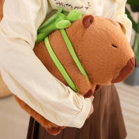 Muñeco De Peluche Capibara De 23cm Simulación De Anime Peluche Suave Juguete Para Niños Y Adultos Regalo De Navidad Y Acción De Gracias - details 5