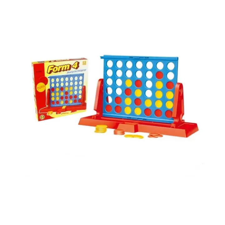 BP Juego de Mesa Clásico 4 en Raya para 2 o 4 Jugadores - 1