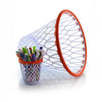Papelera Basket Lovers - Lavable - Resitente - Reciclable - Marca Office Box - details 2