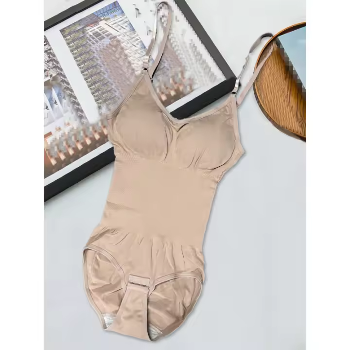 Set De 3 Bodys De Color Sólido Para Modelar El Cuerpo Diseñados Para Levantar Los Brazos Incluyen Bragas Que Acomodan Todas Las Estaciones - 1