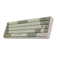 Teclado Mecánico AJAZZ AK680 Con Cable Duplex Keycap 68 Teclas Intercambiables Caliente Teclas De Color Mezclado Iluminación Personalizable - details 8