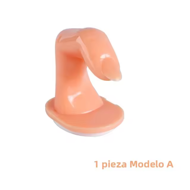 Herramienta De Práctica Para Uñas Postizas Falsas Herramientas De Manicura DIY Plásticas Flexibles Unidades Individuales - 1