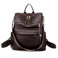 Mochila de gran capacidad para mujer, estilo retro europeo y americano, con diseño de nicho, para mujer - details 30
