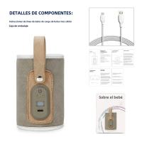 Calentador portátil de biberones para bebé, bolsa con termostato para leche materna, para viaje - details 17