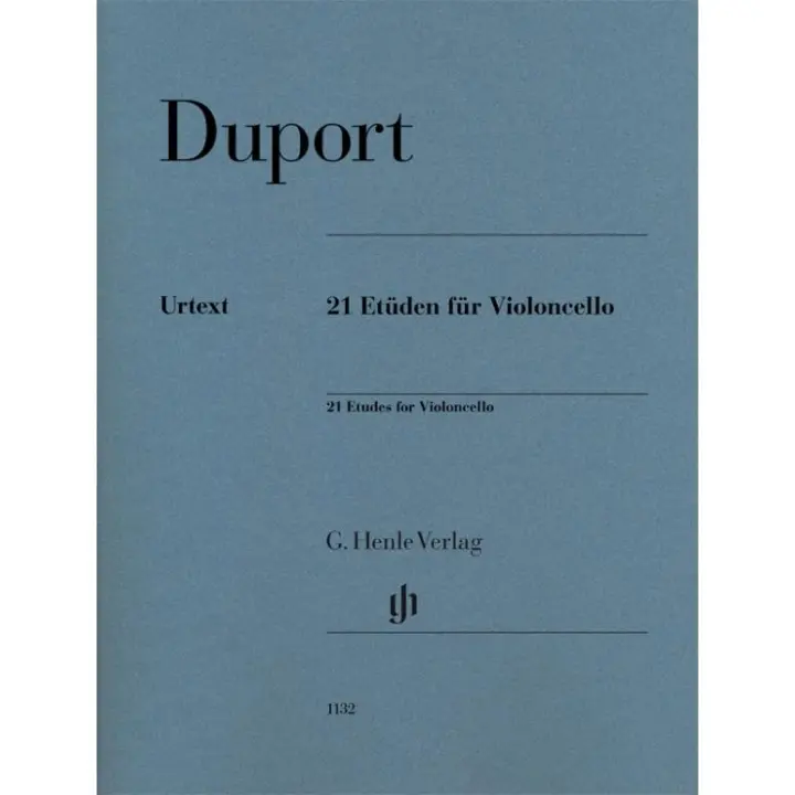DUPORT J.L. - ESTUDIOS (21) URTEXT - 1