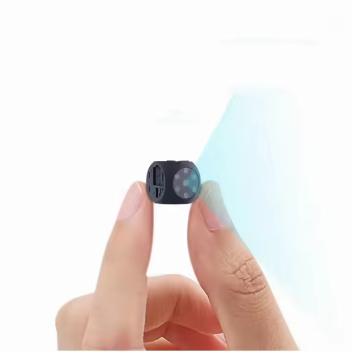 Minicámara de Visión Nocturna HD 1080P, grabadora de vídeo de gran angular, detección de movimiento, grabación en Bule magnético - 1