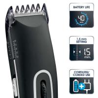 Cortapelos para hombre ROWENTA - Rowenta Nomad TN1410  Cortapelos con y sin Cable para Hombre con Cuchillas de Acero Inoxidable. Incluye Cepillo y Aceite - details 6