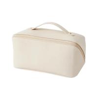 Makeup Bag / Toiletry Bag / Makeup Storage - Makeup Bag Beige - details 1