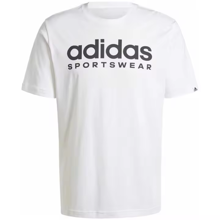 Camiseta de Manga Corta Adidas  para hombre en color blanco - 1