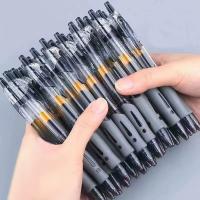 Juego De 6-30 Bolígrafos Gel Retráctiles En Negro/Rojo/Azul Para Escritura Suministros Escolares Material Plástico Secado Rápido - details 0