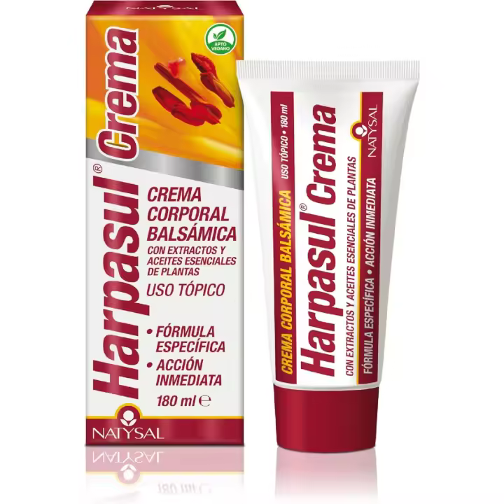 Natysal - Crema Harpasul 180ml - Alivia Dolores Musculares - Acción Defatigante - Cuidado de Articulaciones - 1