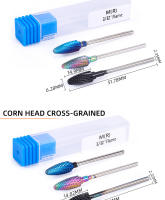 Cabeza De Pulido De Acero Tungsteno Para Quitar Cutículas Y Pretratamiento De Uñas Conjunto De Brocas Para Taladro - details 8