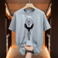 Camiseta De Algodón Para Hombre Con Patrón De Corvo Vikingo 2025 Nueva Arrivals Camiseta De Cuello Redondo Casual Urbana De Alta Calidad Y Ligera Para Primavera Y Verano - details 5
