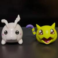 Figura De Acción Anime Digimon Adventure Gabumon Pyocomon Koromon Mochimon Tokomon Plotmon Coleccionable Modelo Regalo Tamaño 2-5cm - details 5