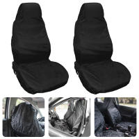 Cubiertas De Asiento De Coche Universales 2Pcs Impermeables Y Transpirables Protector De Polvo Y Suciedad Para Todas Las Estaciones - details 1
