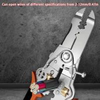 Alicate De Despeinado De Alambre Multifuncional De Acero Al Carbono Resistente Para Todas Las Tareas Eléctricas Herramienta De Corte De Cable Y Alambre - details 4