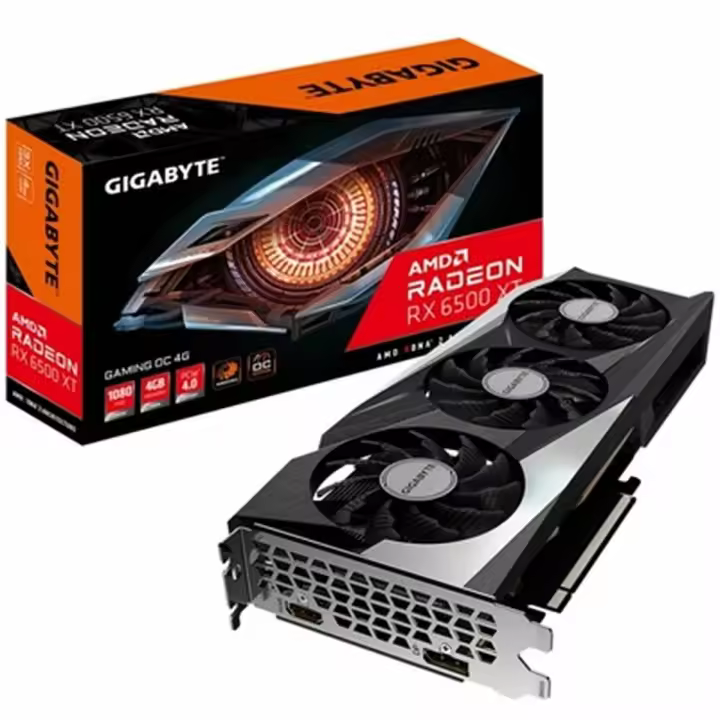 Tarjeta Gráfica Gigabyte GV-R65XTGAMING OC-4GD 4 GB 4 GB GDDR6 - 1