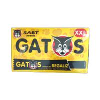 Gatos XXL Regaliz Caja 40 Barritas (440 g) Saet Sweets - details 0