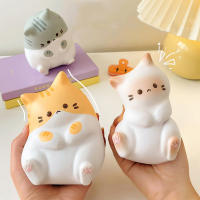 Nueva Juguete De Alivio Del Estrés Para Gatos Bola De Antiestrés SLOW RISING De Dibujos Animados Adorno De Mesa Fabricado En Tela Origen China - details 2