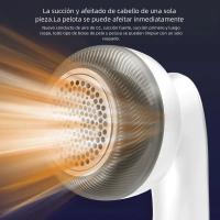 Recortador de Bola de Pelusa Blanco Recargable, Carga USB - details 9