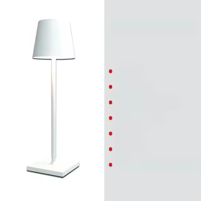 Lámpara De Escritorio Recargable LED Con Barra Para Restaurante Hotel Club Ambiente De Mesa Protección Ocular Luz De Estudio Con Interruptor Táctil 3 Modos De Iluminación - 1