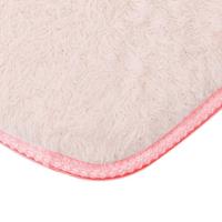 Alfombra De Piso En Forma De Corazón De Microfibra Suave Antideslizante 30x40cm Para Baño Dormitorio Sala De Estar Alfombras Decorativas Modernas - details 14