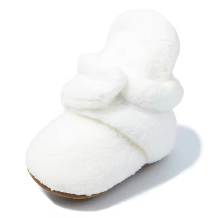 Meckior Botines Para Bebés Recién Nacidos Invierno Niño Niña Caminar Primero Calcetines Suaves Antideslizantes 0-18 Meses Unisex - 1