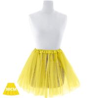 Festëën® Falda elástica amarillo - Tutú  Talla adulto (40cm) e infantil (30cm)  Complemento fiesta, carnaval, halloween - Festëën® - details 0