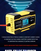 Cargador De Batería Para Coche EAFC 180W 10A Inteligente Y Rápido 12V -24V Reparación Por Pulso Para AGM GEL Células De Plomo Ácido - details 9
