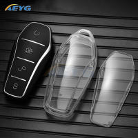 Funda De Llave De Coche TPU Para BYD Tang EV600 Han EV Yuan ATTO 3 Song plus pro MAX DMI Qin Con Cadena De Llave Accesorios - details 7
