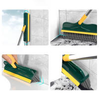 Cepillo De Limpieza Hygienico De Fin De Piso 2-en-1 Cepillo De Raspador Para Suelos Material Plástico Eco-amigable - details 5