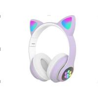 Auriculares Bluetooth Klack con Orejas de Gato – Luces LED, Radio y Micrófono – Súper Chulos para Gaming o Regalo - details 2