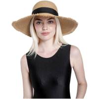 Kebedo Moda Sombrero de Paja Ajustable para Mujer, ala Ancha, Pamela Grande, Sombrero Mujer Verano para el Sol, Gorro Playa con Protección Solar, Talla única ajustable 56-57 CM - details 0