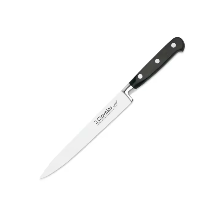 3 Claveles Forgé - Cuchillo Filetear Profesional 18 cm Acero Inoxidable - 1