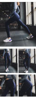 Pantalones De Yoga Sin Costuras Cintura Alta Leggings De Gimnasio Para Mujer Fitness Control De Abdomen Tights De Correr - details 5