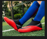 Zapatos De Fútbol Profesionales Para Hombres Ultraligeros Deporte De Entrenamiento Cleats De Fútbol Blanco Negro Talla True Fit Material Superior PU Suela De TPR - details 19