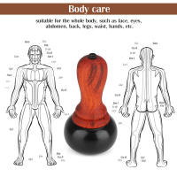 Masajeador De Piedra Bian Eléctrico Con Calentamiento Y Compresión Calefactor Corporal Terapia Física Herramienta De Masaje Para Espalda Y Cara - details 6