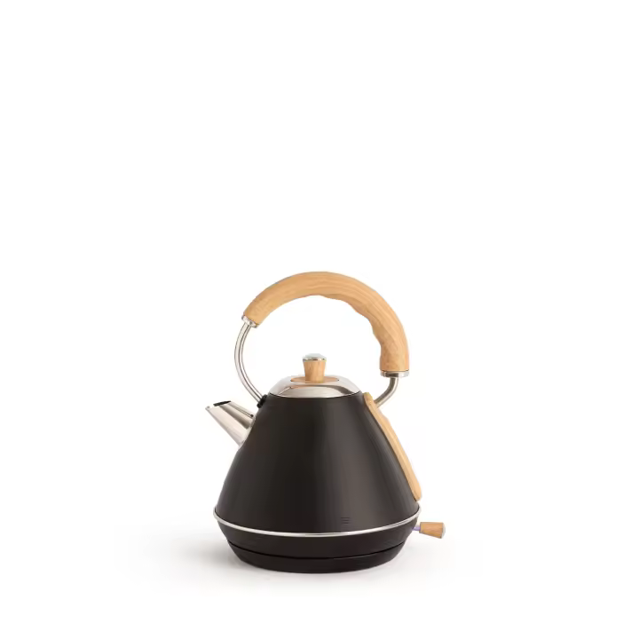 CREATE - Hervidor de agua eléctrico 1L , Tetera Eléctrica Libre BPA  Diseño retro - KETTLE RETRO M - 1