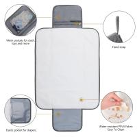 Alfombrilla De Cambio Para Bebé Recién Nacido Plegable Y Resistente Al Agua Multifuncional Portátil Matrícula De Pañales Para Niños Y Niñas De 0 a 12 Meses - details 1