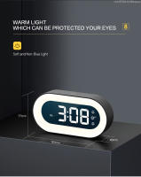 Reloj De Despacho Xiaomi Mijia Con Luz LED Musical Y Control Por Voz Regalo Para Niños Decoración De Mesa Para El Hogar - details 7