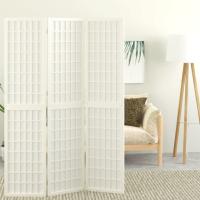 vidaXL Biombo plegable con 3 paneles estilo japonés 120x170 cm en color Natural/Negro/Blanco - details 2