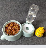 Tazón Para Gatos 2 En 1 Con Dispensador De Agua Y Alimento Almacenamiento Automático Contenedor De Alimento Con Agua Para Mascotas Perros Y Gatos Material De Acero Inoxidable - details 9