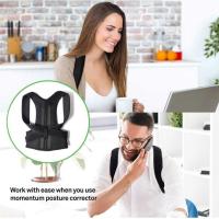 Corrector De Postura Cervical Ajustable Con Almohadillas De Hombro Y Cintura Transpirables Para Niños Y Niñas Alivio Del Dolor Lumbar - details 8