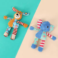 Juguete De Peluche Para Mascotas Juguetes Interactivos De Animales Lindos Mordible Resistente a Masticar Para Perros Juguetes Para Limpieza De Dientes - details 3