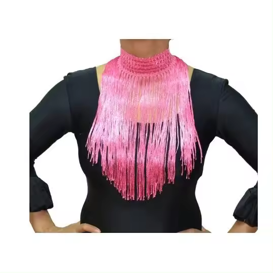 ANUKA Flecos de Cuello para Danza Flamenco o Sevillanas - Toque Flamenco - 1