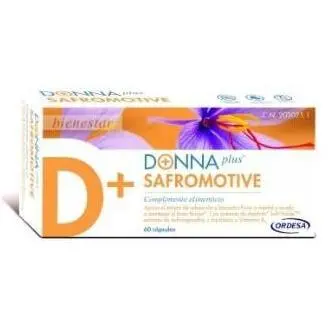 Donnaplus D+ Safromotive 60 Cápsulas - 1