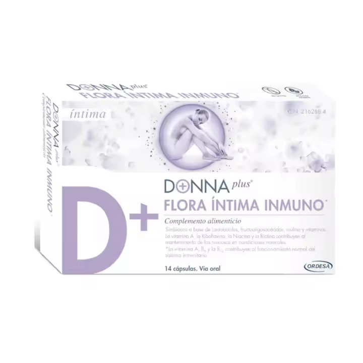 Donna Plus Flora Intimo Inmuno 14 Cápsulas - 1