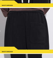 Pantalones De Corduroy De Piel Para Hombre Invierno Estilo Coreano Cálidos Y Suaves Pantalones Cargo Rectos De Moda Casual - details 14