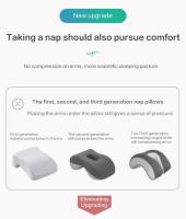 Almohada De Siesta Para La Oficina Estilo Abrazo Oreiller Sieste Para Estudiantes Almohada De Memoria Espuma Poliéster / Algodón - details 4